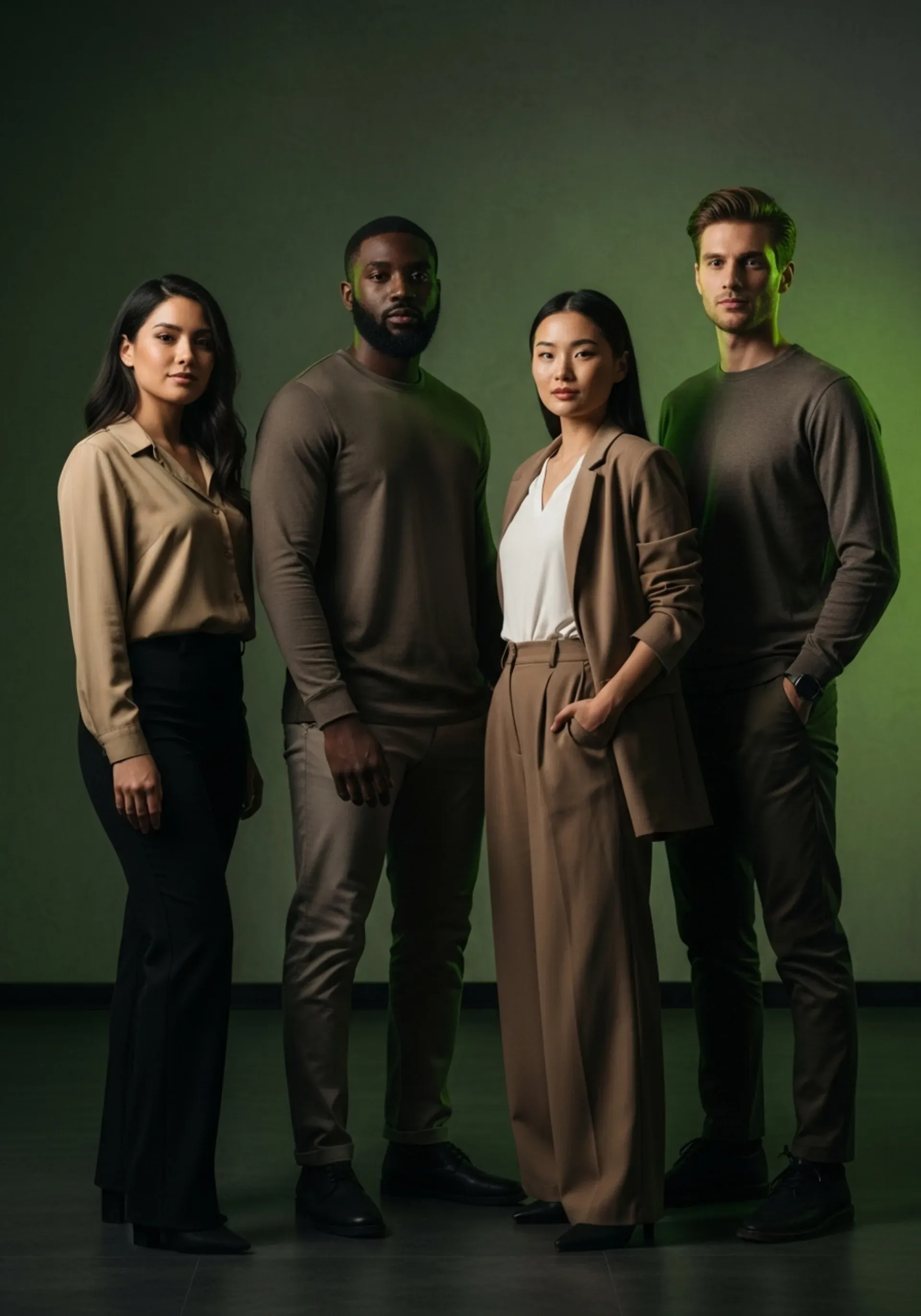 PA Creatives studio — four creatives from diverse backgrounds
